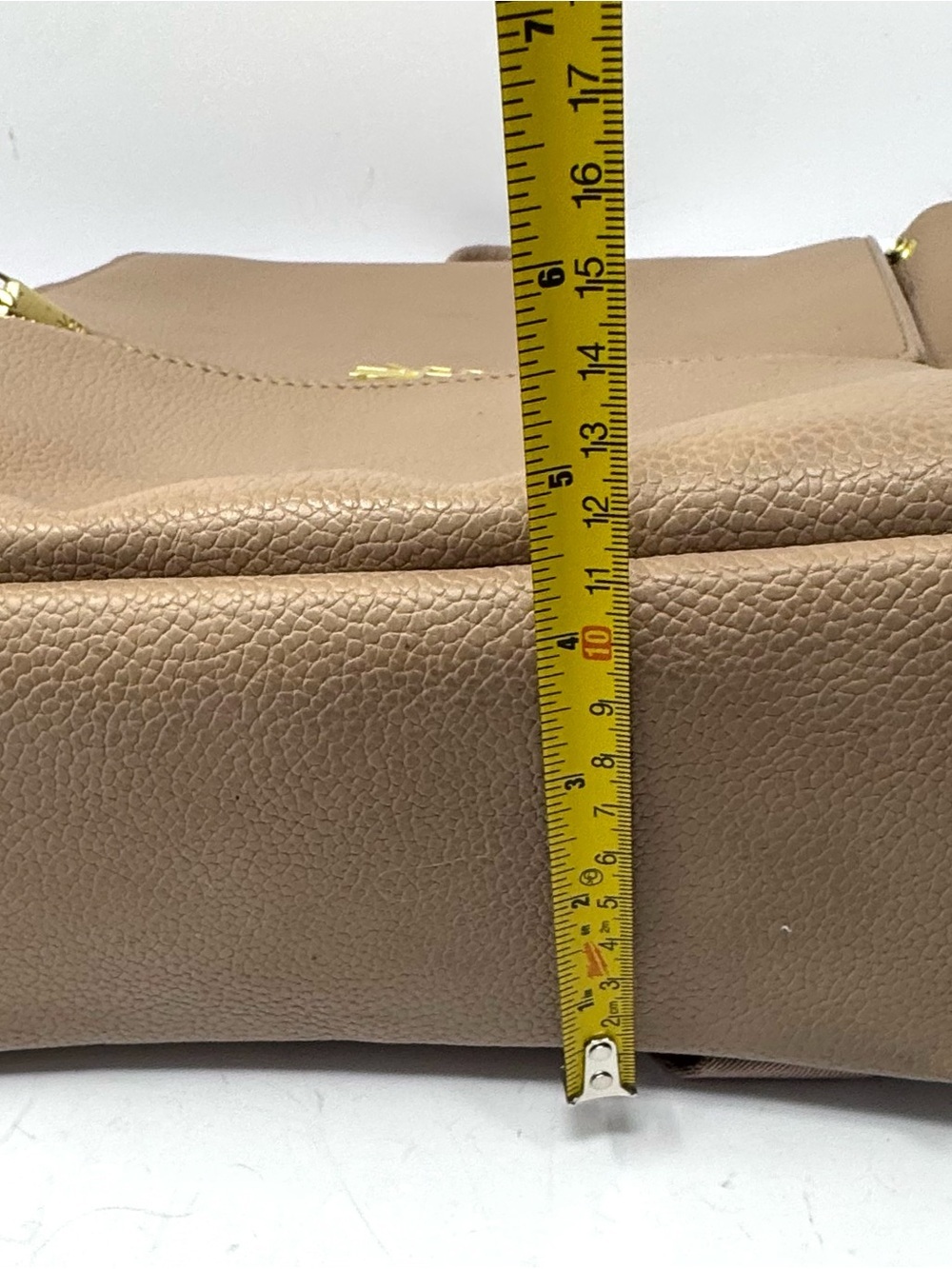 Freshly Picked Classic Diaper Bag Backpack Vegan Leather Nude Beige Large - Picture 13 of 13